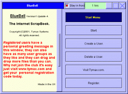 Download BlueBell - Internet Scrapbook.