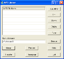 Download MP3 Joiner