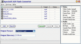 Download ApecSoft 3GP Flash Converter V1.11