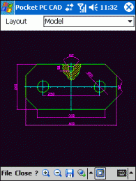 Download Pocket PC CAD Viewer: DWG, DXF, PLT 1.5