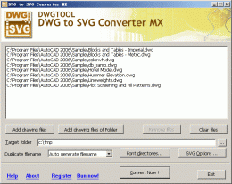 Download DWG to SVG Converter MX