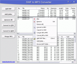 Download SWF to MP3 Converter 2.3.0.149