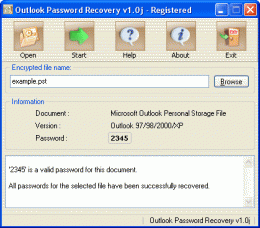 Download Outlook Password Recovery