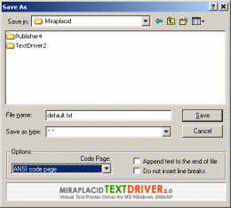Download Miraplacid Text Driver 2.0