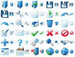 Download Blue Icon Library