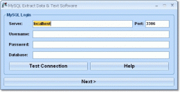 Download MySQL Extract Data &amp; Text Software