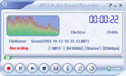 Download MP3 Audio Sound Recorder 1.25