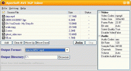 Download ApecSoft AVI 3GP Joiner 2.20