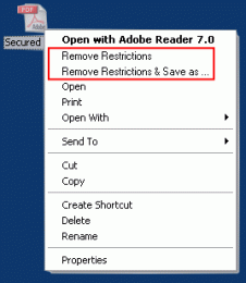 Download A-PDF Restrictions Remover 1.6.6