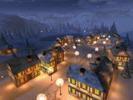Download Winter Night 3D Screensaver