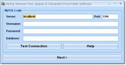 Download MySQL Remove (Delete, Replace) Text, Spaces &amp; Characters From Fields Software 7.0