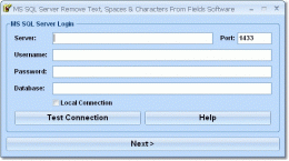 Download MS SQL Server Remove (Delete, Replace) Text, Spaces &amp; Characters From Fields Software 7.0