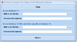 Download MS Access Compare Two Tables &amp; Find (Combine, Join) Differences Software