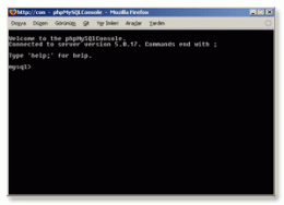 Download phpMySQLConsole