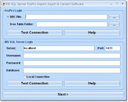 Download MS SQL Server FoxPro Import, Export &amp; Convert Software 7.0
