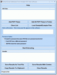 Download Extract Email Addresses From Multiple PDF Files Software 7.0