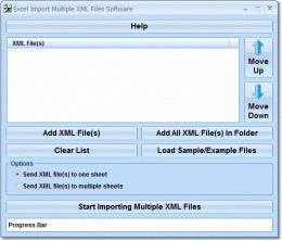 Download Excel Import Multiple XML Files Software 7.0