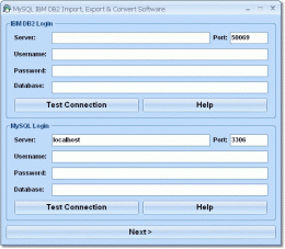 Download MySQL IBM DB2 Import, Export &amp; Convert Software 7.0
