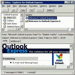 Download Speaking Explorer for Outlook Express 3.54