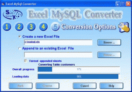 Download Excel MySQL converter