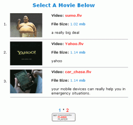 Download Free FLV PHP Driven Player