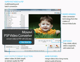 Download Movavi PSP Video Converter