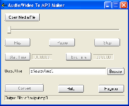 Download Audio/Video To MP3 Maker