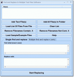 Download Find and Replace Multiple Items At Once Software