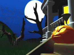 Download Dark Halloween Night 3D Screensaver