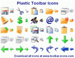 Download Plastic Toolbar Icons