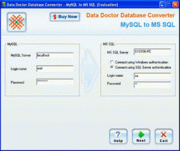 Download MySQL To MS SQL Conversion Software