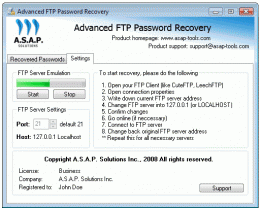 Download Advanced FTP Password Recovery