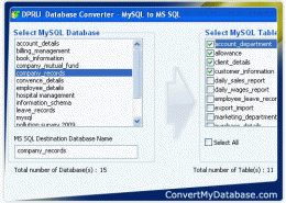 Download Convert MySQL Database To MSSQL