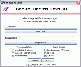Download Tiff to Text III 4.0