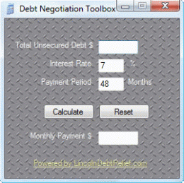 Download Debt Negotiation Toolbox