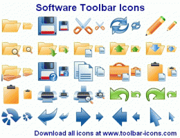 Download Software Toolbar Icons 2011.1