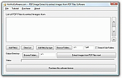 Download PDF Image Extract to extract images from PDF files 9.0