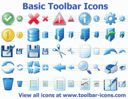 Download Basic Toolbar Icons 2015.1