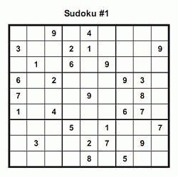 Download Printable suduko puzzles 1.0