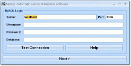 Download MySQL Automatic Backup &amp; Restore Software