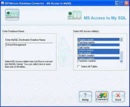 Download Access To MySQL DB Conversion Tool