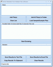Download Extract Metadata From Multiple Files Software