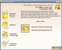 Download LastBit FireFox Password Recovery
