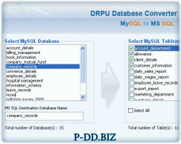 Download MySQL DB To MS SQL Migrator 3.0.1.5