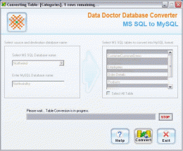 Download Convert MS SQL Database to MySQL 2.0.1.5