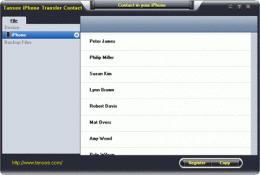 Download Tansee iPhone Transfer Contact 1.0.0.0