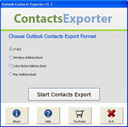 Download Outlook Contacts Exporter 1.6