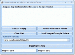 Download Convert Multiple AVI Files To JPG Files Software