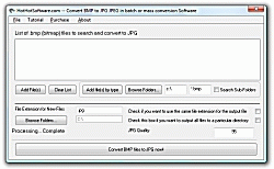 Download Convert BMP to JPG JPEG in batch or mass conversion 9.0