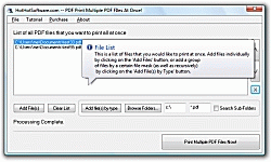Download Print Multiple PDF files in batch or all at once
